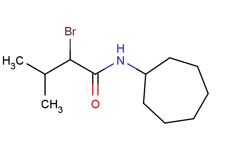 2-bromo-N-cycloheptyl-3-methylbutanamide