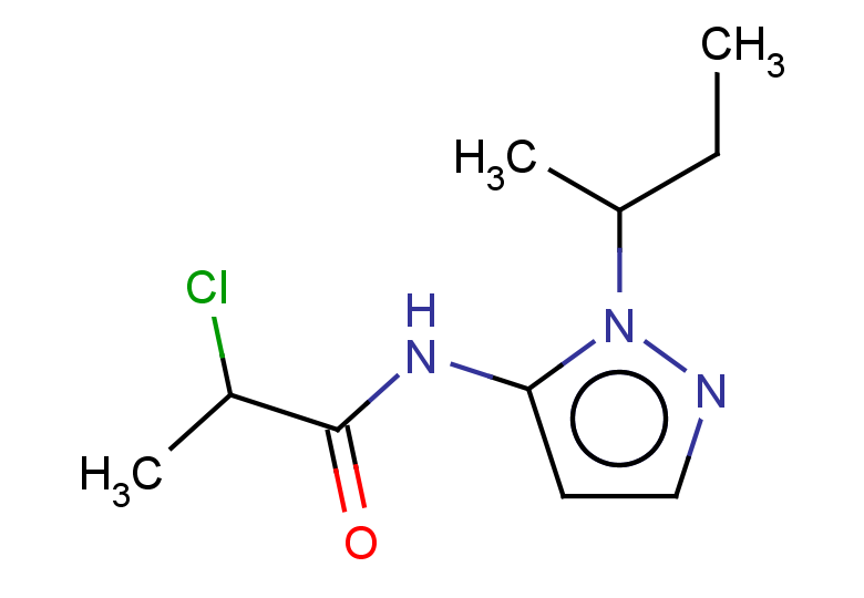 N-[1-(butan-2-yl)-1H-pyrazol-5-yl]-2-chloropropanamide