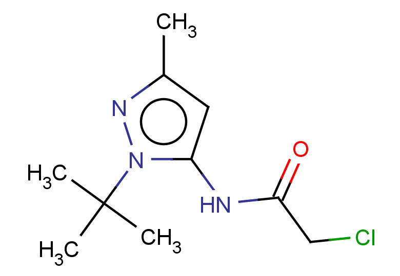 N-(1-tert-butyl-3-methyl-1H-pyrazol-5-yl)-2-chloroacetamide