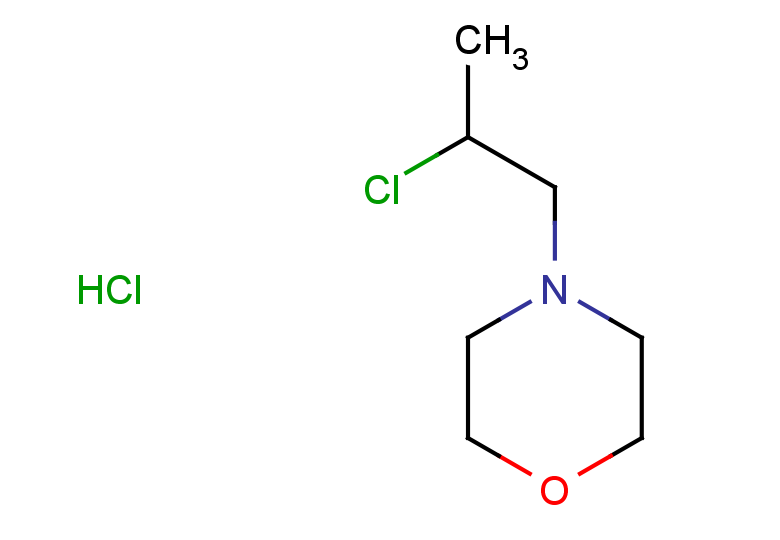4-(2-chloropropyl)morpholine hydrochloride
