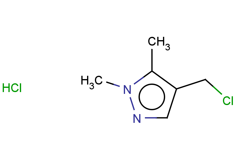 4-(chloromethyl)-1,5-dimethyl-1H-pyrazole hydrochloride