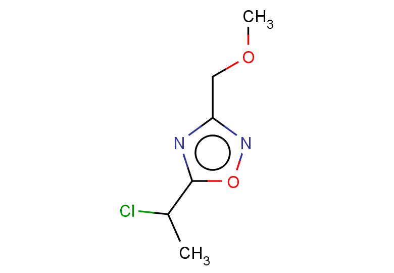 5-(1-chloroethyl)-3-(methoxymethyl)-1,2,4-oxadiazole