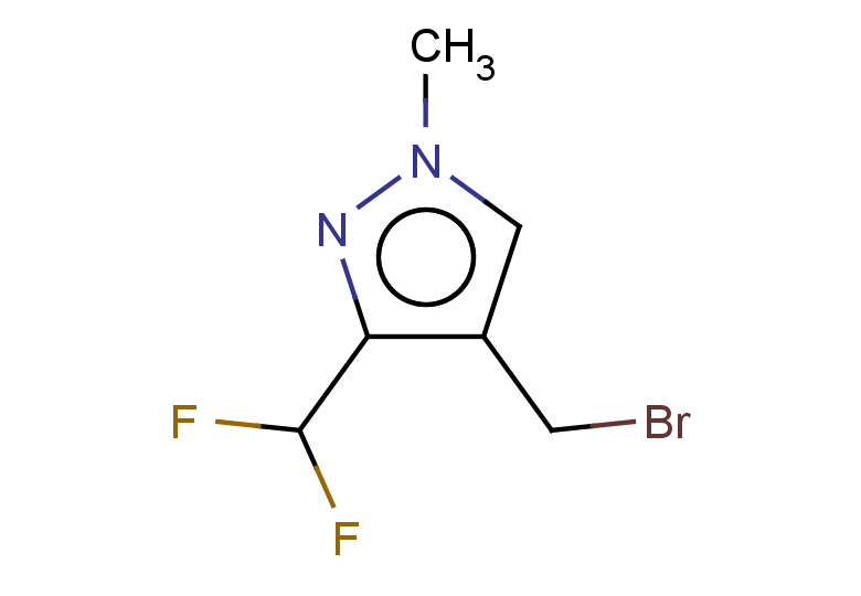 4-(bromomethyl)-3-(difluoromethyl)-1-methyl-1H-pyrazole