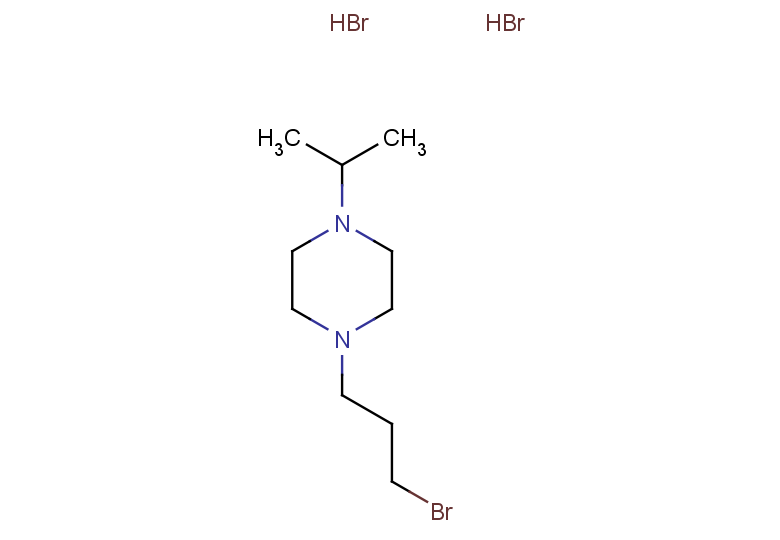 1-(3-bromopropyl)-4-(propan-2-yl)piperazine dihydrobromide