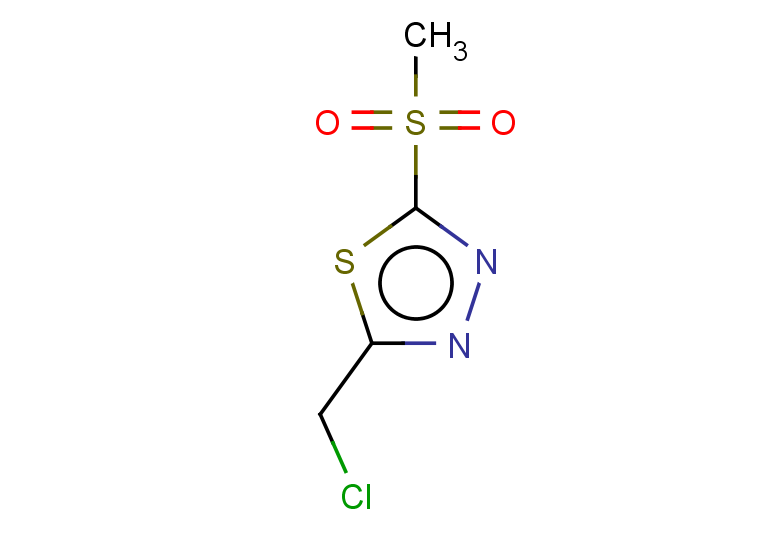 2-(chloromethyl)-5-methanesulfonyl-1,3,4-thiadiazole
