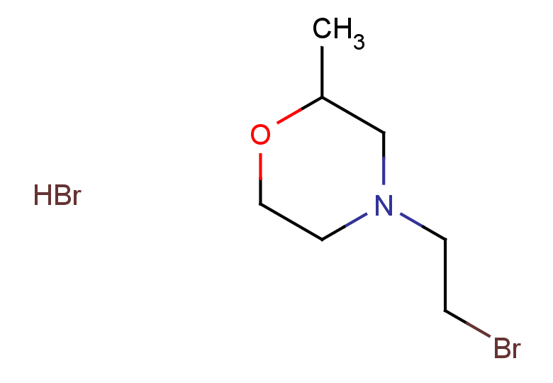 4-(2-bromoethyl)-2-methylmorpholine hydrobromide