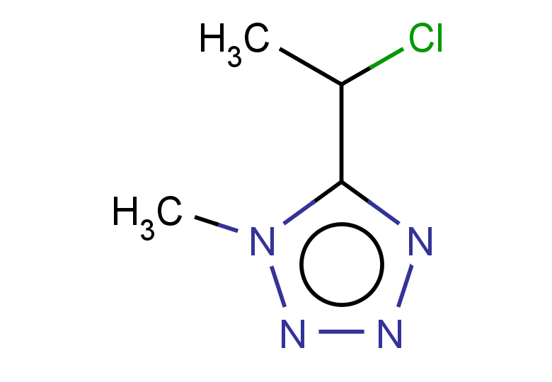 5-(1-chloroethyl)-1-methyl-1H-1,2,3,4-tetrazole