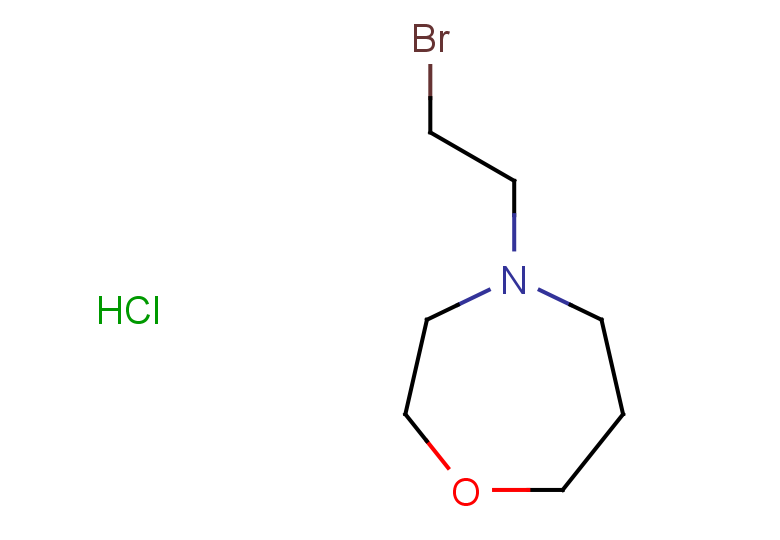 4-(2-bromoethyl)-1,4-oxazepane hydrochloride