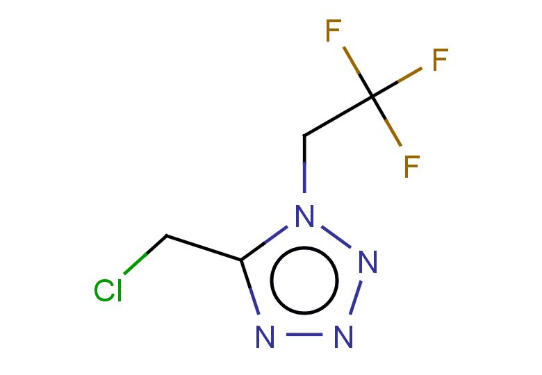 5-(chloromethyl)-1-(2,2,2-trifluoroethyl)-1H-1,2,3,4-tetrazole