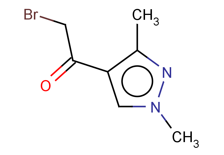 2-bromo-1-(1,3-dimethyl-1H-pyrazol-4-yl)ethan-1-one