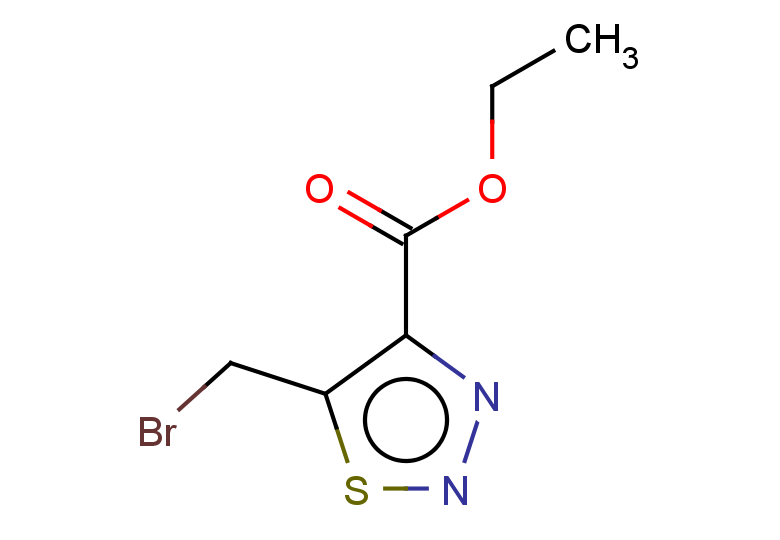 ethyl 5-(bromomethyl)-1,2,3-thiadiazole-4-carboxylate