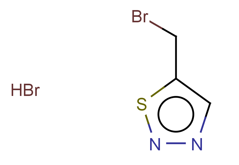5-(bromomethyl)-1,2,3-thiadiazole hydrobromide