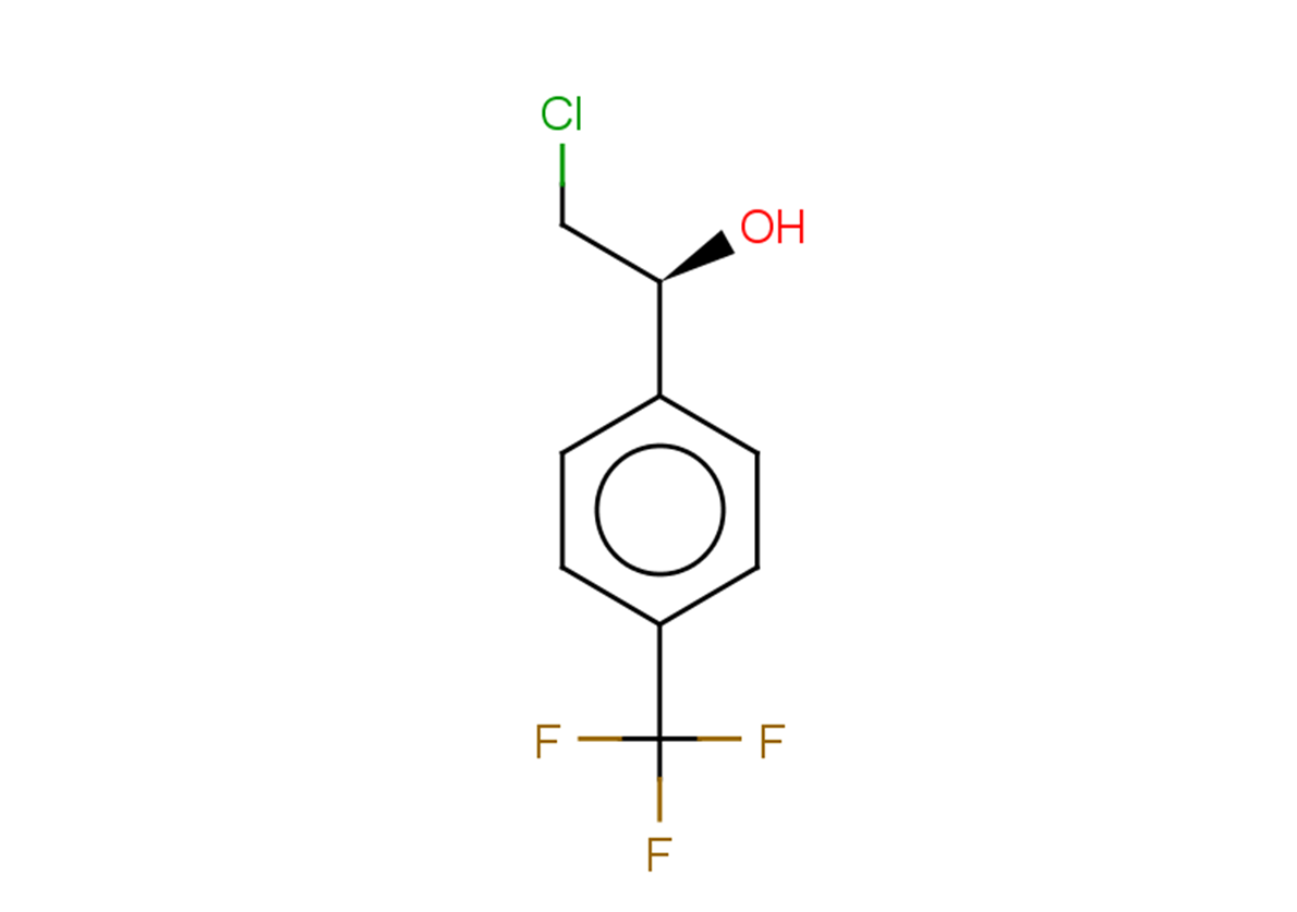 (1S)-2-chloro-1-[4-(trifluoromethyl)phenyl]ethan-1-ol