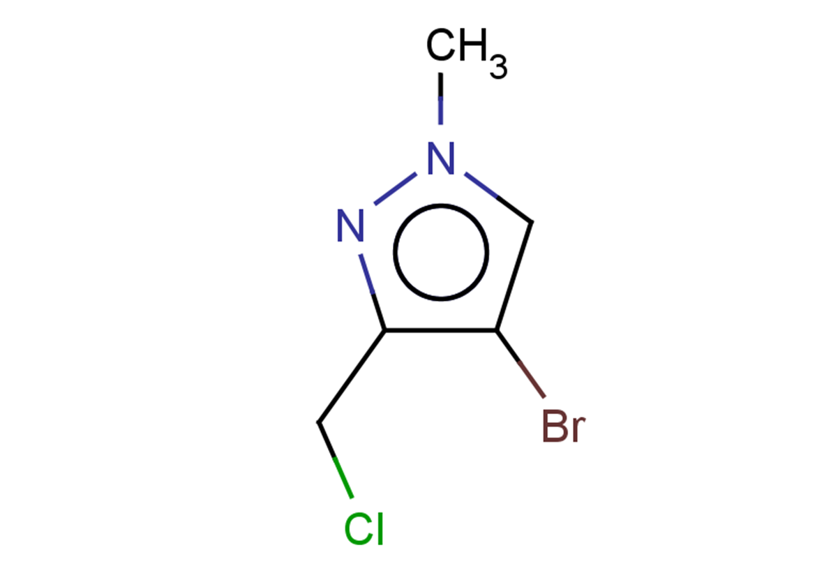 4-bromo-3-(chloromethyl)-1-methyl-1H-pyrazole