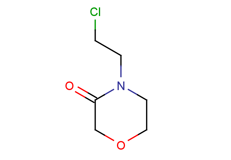 4-(2-chloroethyl)morpholin-3-one