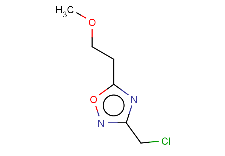3-(chloromethyl)-5-(2-methoxyethyl)-1,2,4-oxadiazole