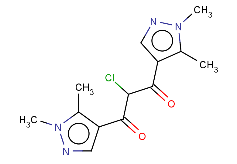 2-CHLORO-1,3-BIS(1,5-DIMETHYL-1H-PYRAZOL-4-YL)PROPANE-1,3-DIONE