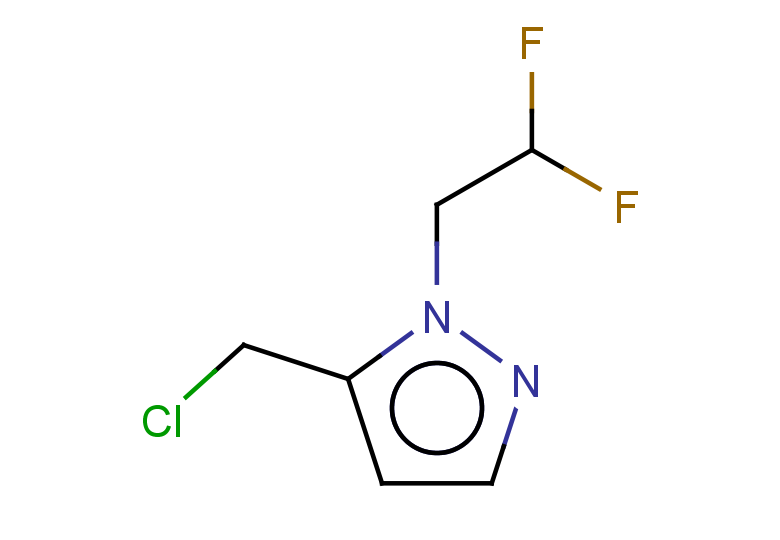 5-(chloromethyl)-1-(2,2-difluoroethyl)-1H-pyrazole