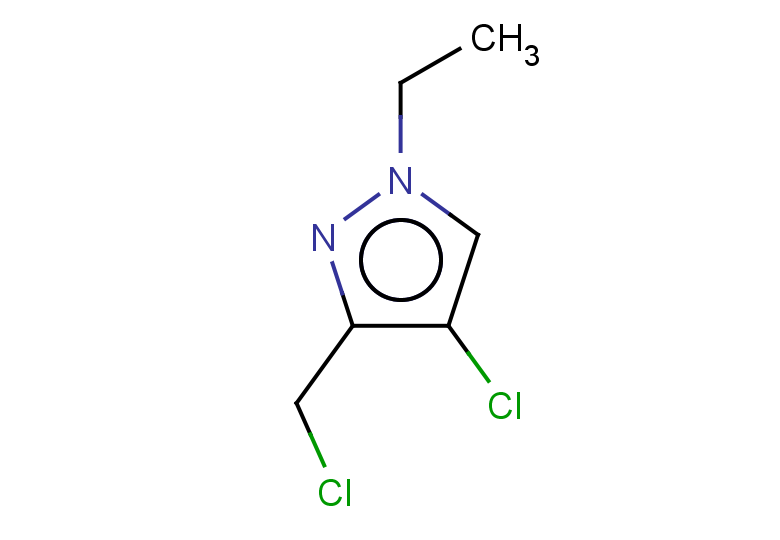 4-CHLORO-3-(CHLOROMETHYL)-1-ETHYL-1H-PYRAZOLE