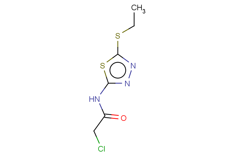 2-chloro-N-[5-(ethylsulfanyl)-1,3,4-thiadiazol-2-yl]acetamide