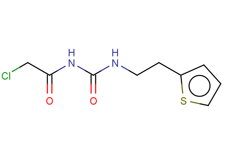 3-(2-chloroacetyl)-1-[2-(thiophen-2-yl)ethyl]urea