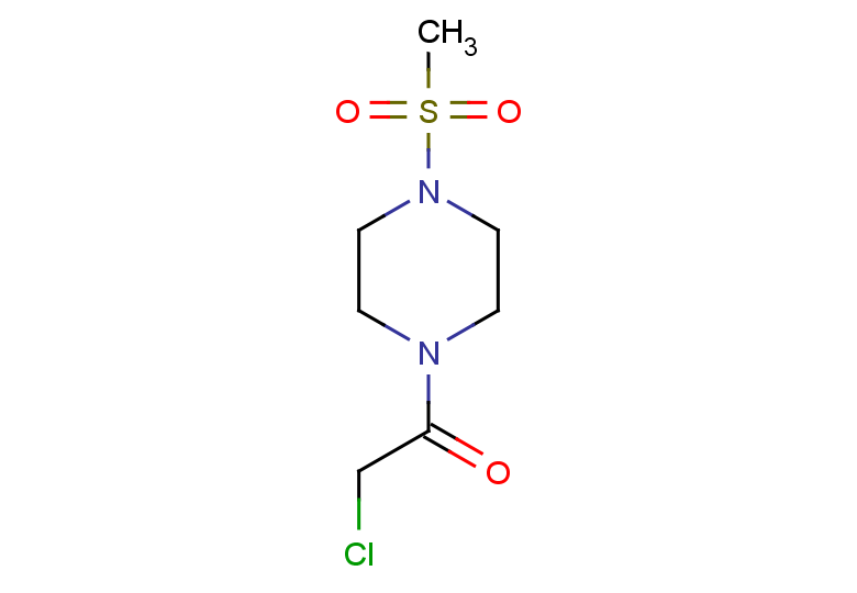 2-chloro-1-(4-methanesulfonylpiperazin-1-yl)ethan-1-one
