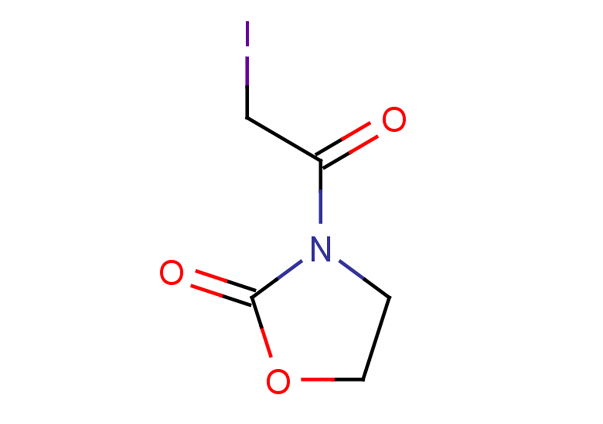 3-(2-iodoacetyl)-1,3-oxazolidin-2-one