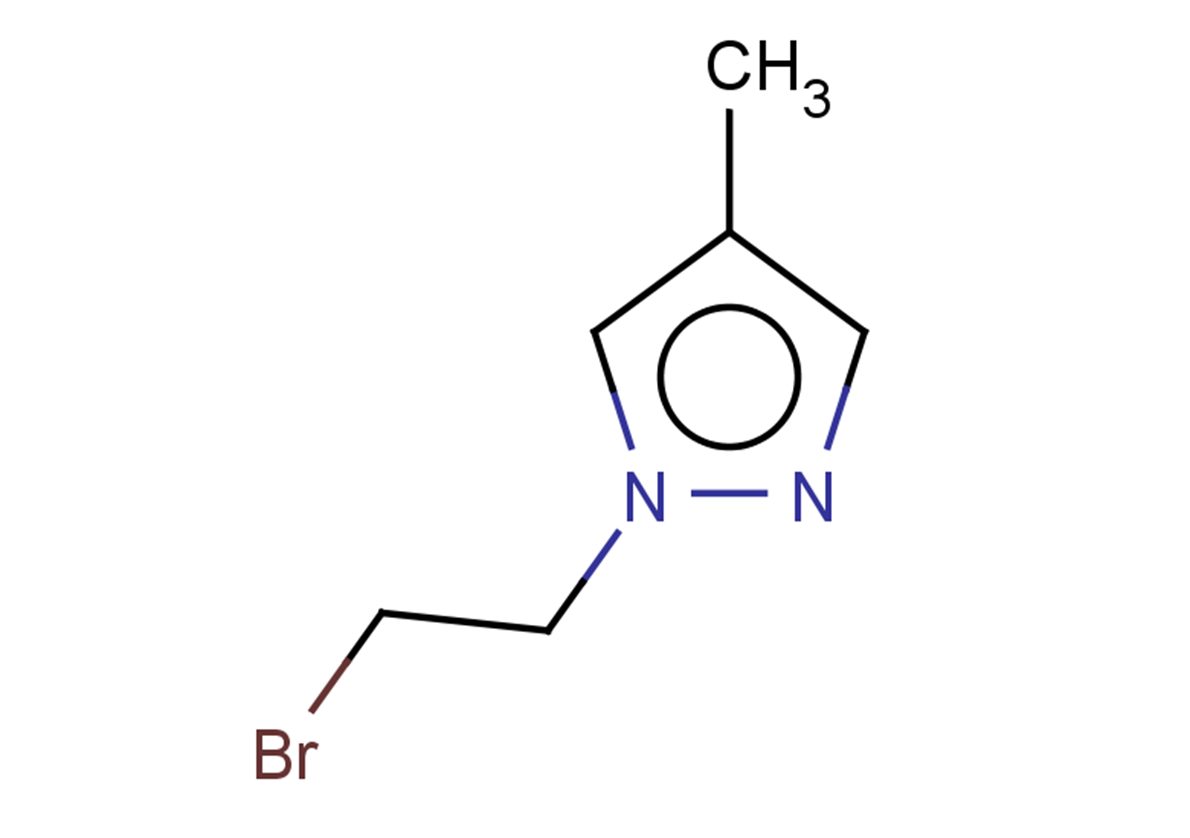 1-(2-bromoethyl)-4-methyl-1H-pyrazole
