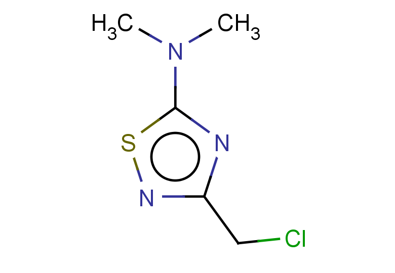 3-(chloromethyl)-N,N-dimethyl-1,2,4-thiadiazol-5-amine