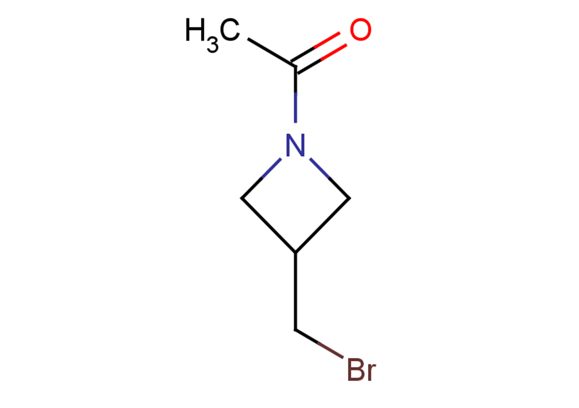 1-[3-(bromomethyl)azetidin-1-yl]ethan-1-one