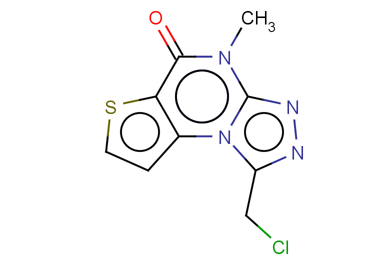 12-(chloromethyl)-8-methyl-5-thia-1,8,10,11-tetraazatricyclo[7.3.0.0,2,6]dodeca-2(6),3,9,11-tetraen-7-one