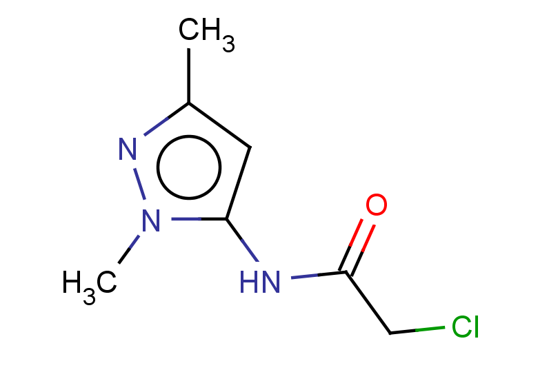 2-chloro-N-(1,3-dimethyl-1H-pyrazol-5-yl)acetamide