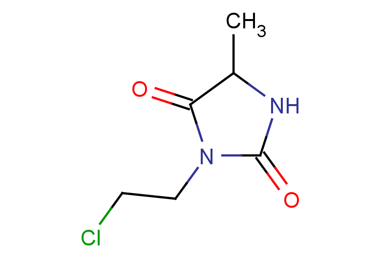 3-(2-chloroethyl)-5-methylimidazolidine-2,4-dione