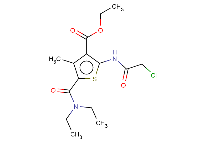 ethyl 2-(2-chloroacetamido)-5-(diethylcarbamoyl)-4-methylthiophene-3-carboxylate