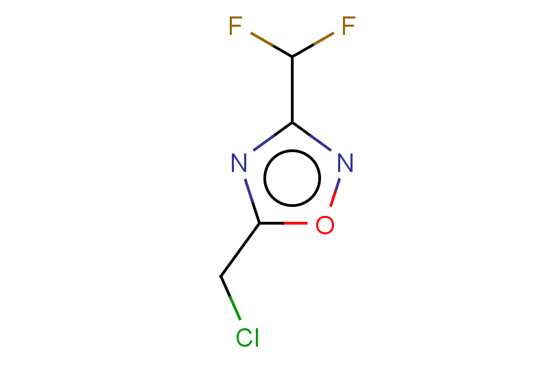 5-(chloromethyl)-3-(difluoromethyl)-1,2,4-oxadiazole