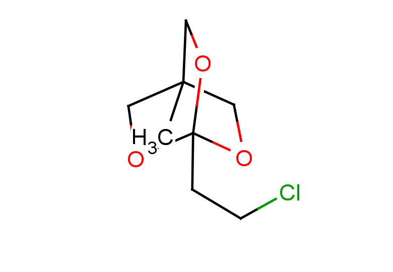 1-(2-chloroethyl)-4-methyl-2,6,7-trioxabicyclo[2.2.2]octane