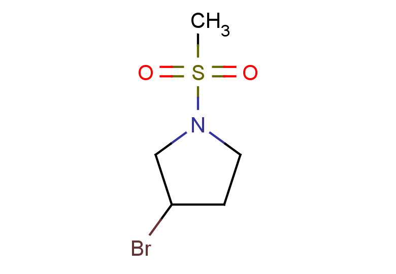 3-bromo-1-methanesulfonylpyrrolidine