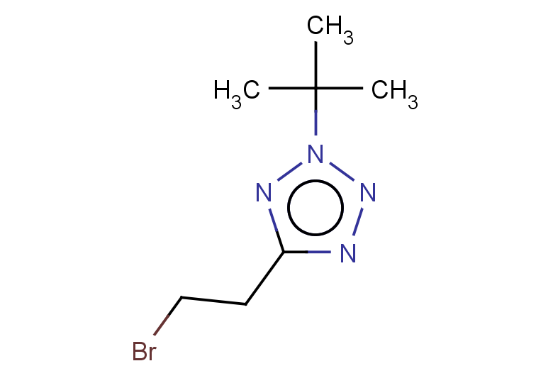 5-(2-bromoethyl)-2-tert-butyl-2H-1,2,3,4-tetrazole