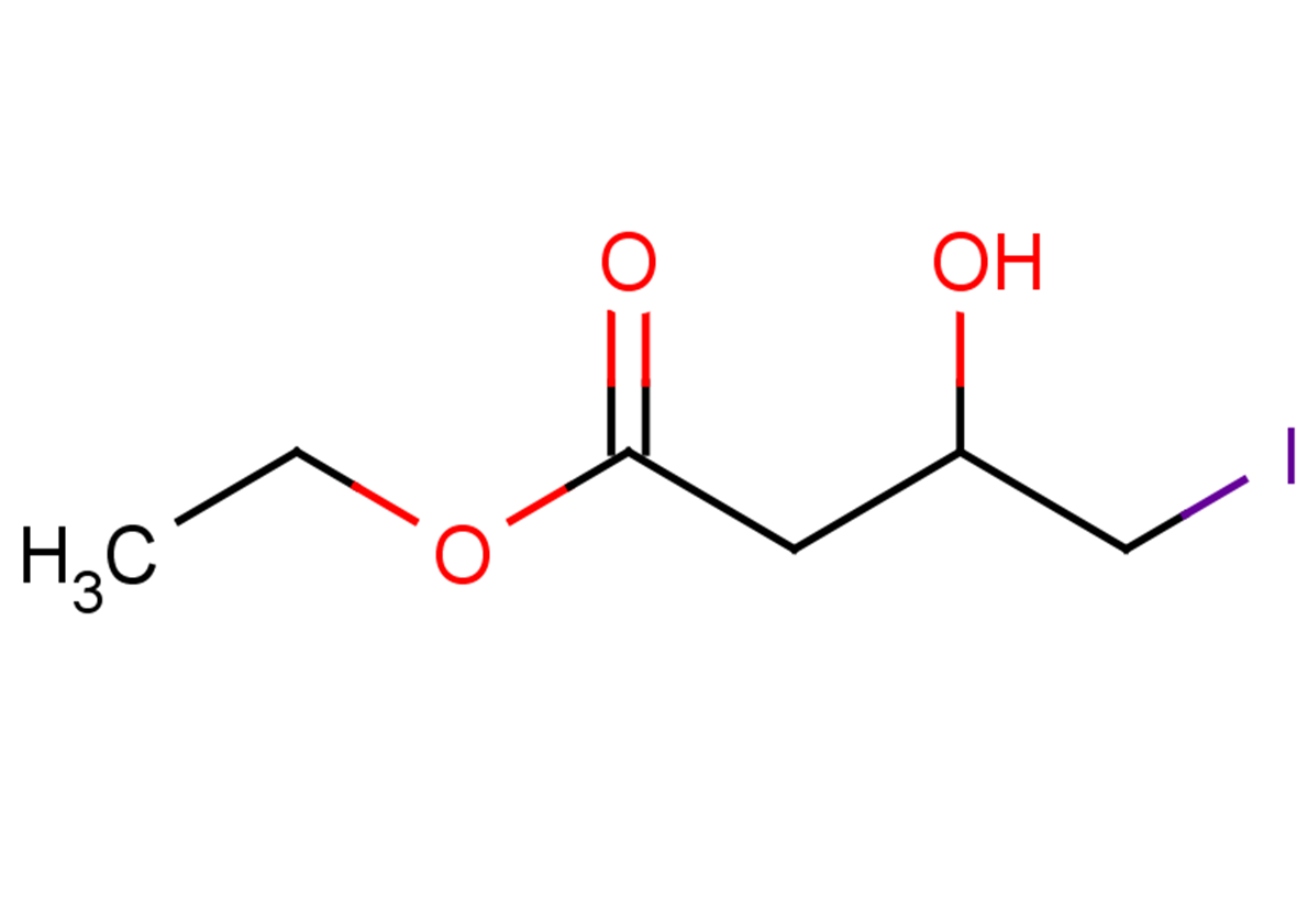 ethyl 3-hydroxy-4-iodobutanoate