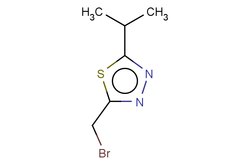 2-(bromomethyl)-5-(propan-2-yl)-1,3,4-thiadiazole