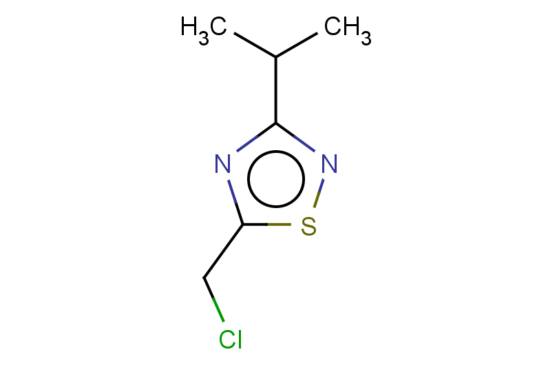 5-(chloromethyl)-3-isopropyl-1,2,4-thiadiazole