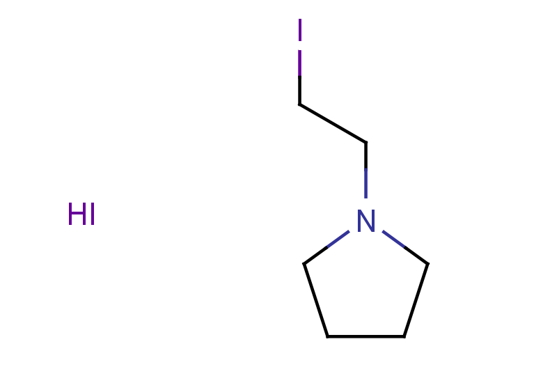 1-(2-iodoethyl)pyrrolidine hydroiodide
