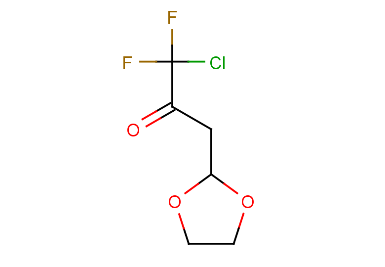 1-chloro-3-(1,3-dioxolan-2-yl)-1,1-difluoropropan-2-one
