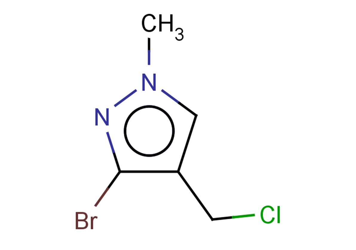3-bromo-4-(chloromethyl)-1-methyl-1H-pyrazole