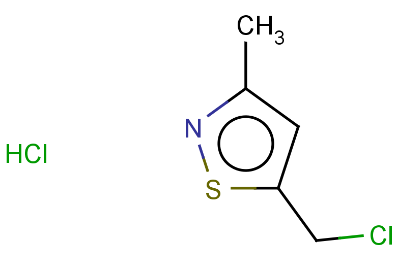 5-(chloromethyl)-3-methyl-1,2-thiazole hydrochloride