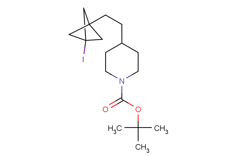 tert-butyl 4-(2-{3-iodobicyclo[1.1.1]pentan-1-yl}ethyl)piperidine-1-carboxylate