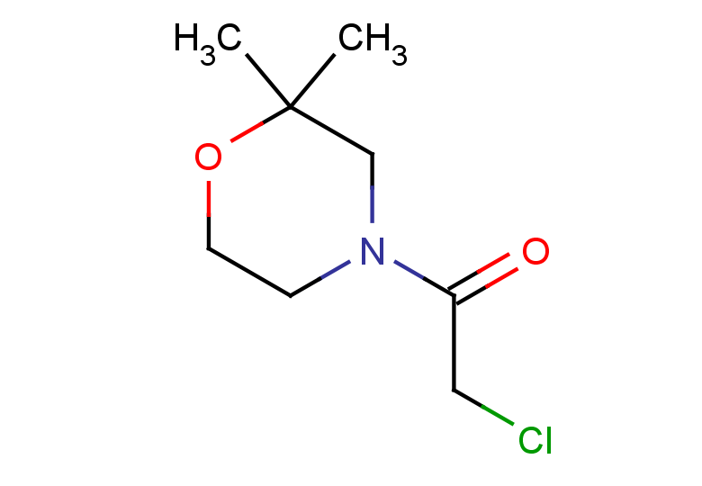 2-chloro-1-(2,2-dimethylmorpholin-4-yl)ethan-1-one