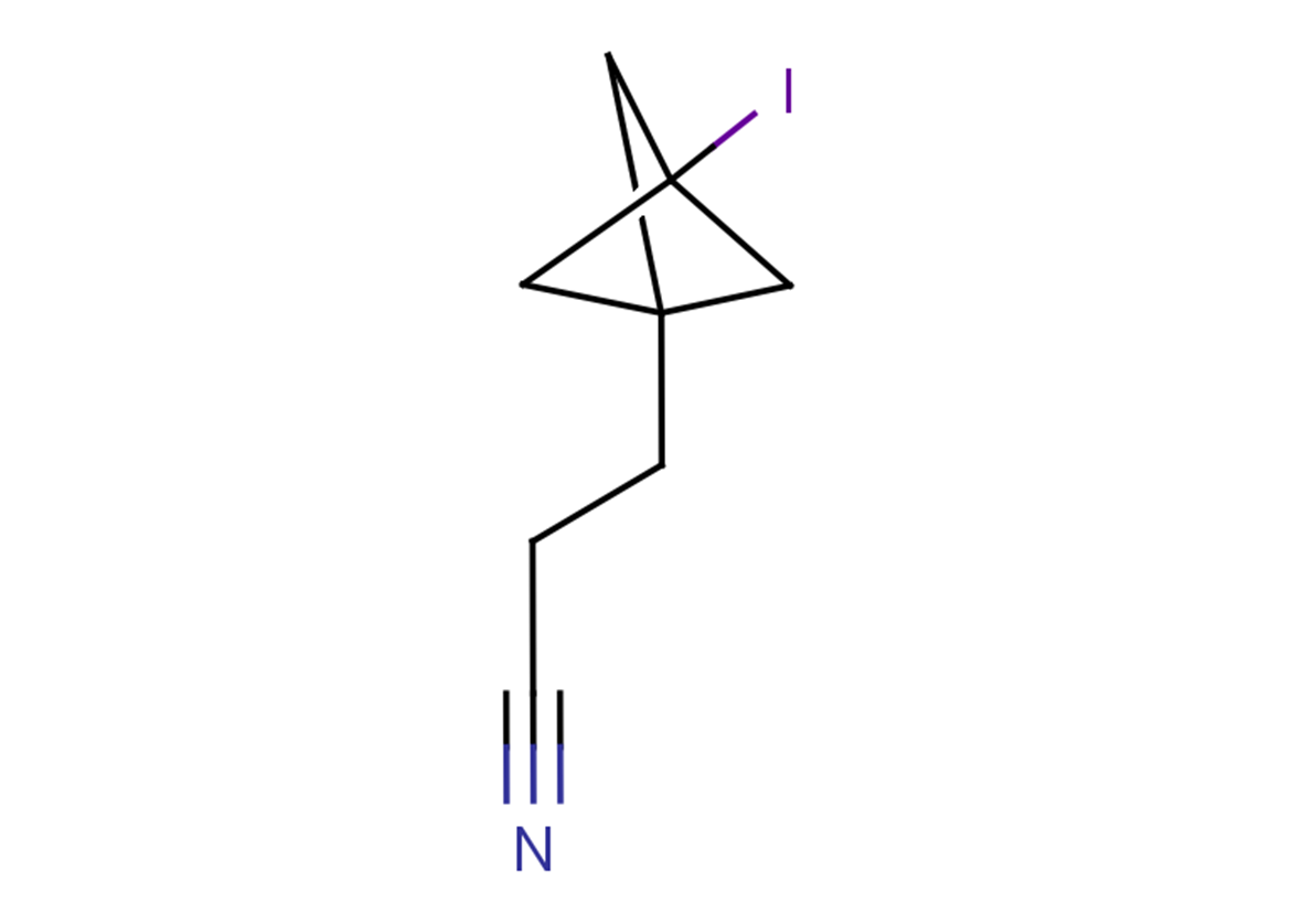 3-{3-iodobicyclo[1.1.1]pentan-1-yl}propanenitrile