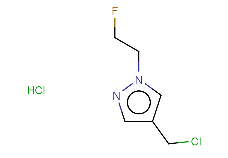 4-(chloromethyl)-1-(2-fluoroethyl)-1H-pyrazole hydrochloride