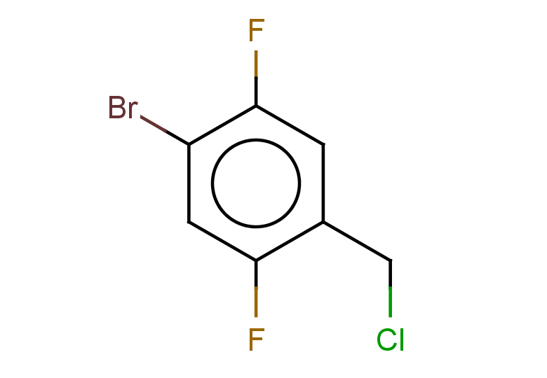 1-bromo-4-(chloromethyl)-2,5-difluorobenzene